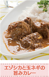 エゾシカと玉ねぎの旨みカレー